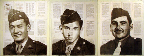 mike saijo. japanese soldier, jewish soldier, mexican soldier. 2011