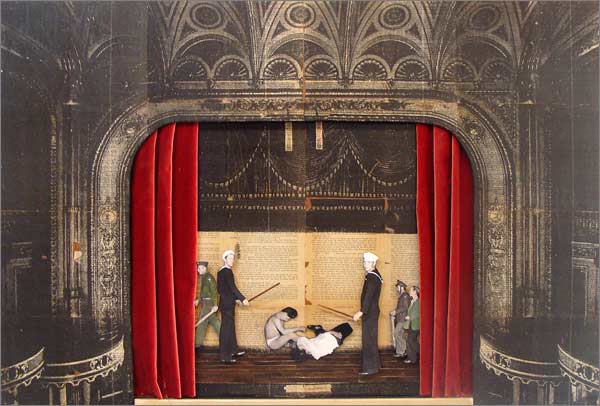 mike saijo. theatre of war at the orphium. 2011